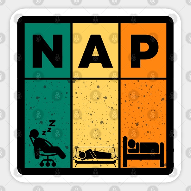 Nap Sticker by Spatski